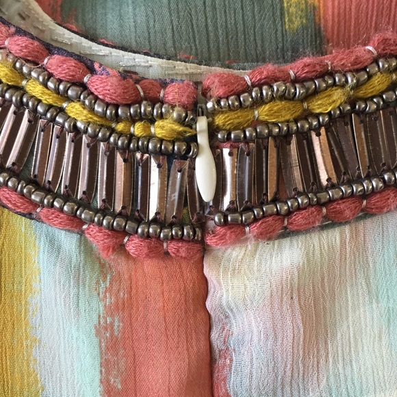 HD in Paris | Mod Jeweled Brushstrokes Shift Dress - Picture 6 of 8